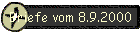 Briefe vom 8.9.2000